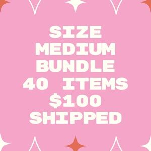 Medium Size Bundle - 40 Items